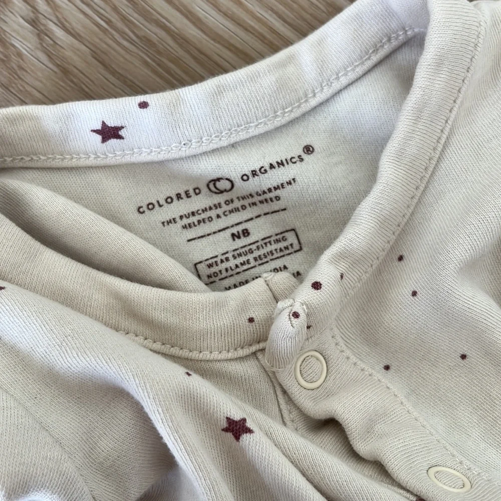 Colored Organics size newborn